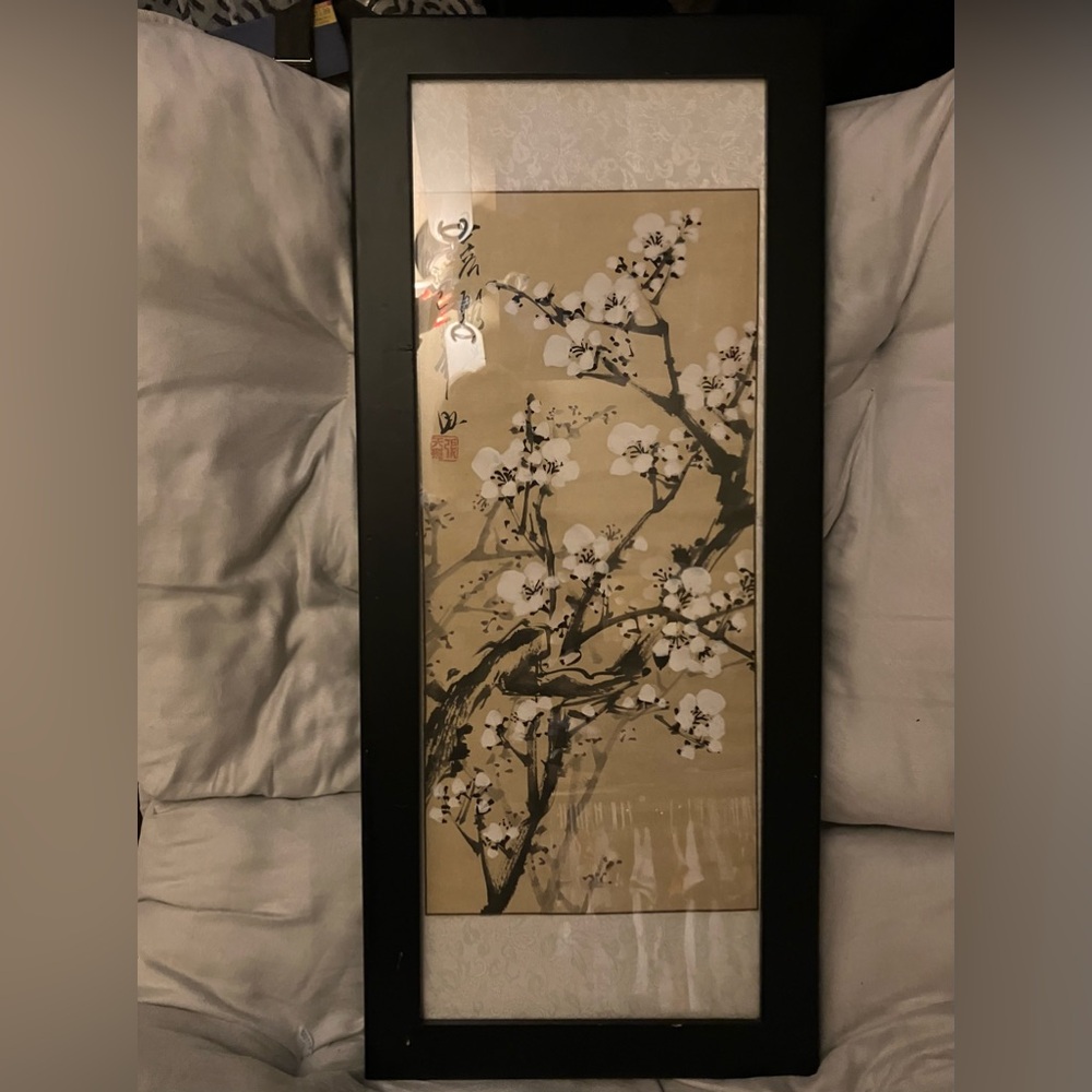Vintage Contemporary Chinese Watercolor Painting